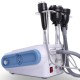 Cavitación 2.0 (silenciosa)+RF sextupolar (cuerpo)+RF cuadrupolar (rostro)+RF bipolar (ojos)+BIO galvanica