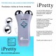 Ipretty BIO CORRIENTE GALVANICA Dispositivo de iones negativos y positivos para rejuvenecimiento del rostro