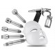 HIDRODERMOABRASION 8EN1 +ULTRASONIDO+ RF +MARTILLO +GALVANICA +PULVERIZADOR +MASCARA DE LEDS +PISTOLA DE MESOTERAPIA BBGLOW