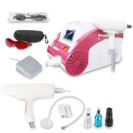 +Q-Switch ND Yag para de eliminación de tatuajes 1064nm / 532nm / 1320nm ceja, ojos, labios.