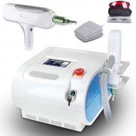 +Q-Switch ND Yag para de eliminación de tatuajes 1064nm / 532nm