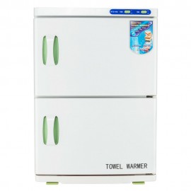 CALENTADOR 46L DE TOALLAS Y ESTERILIZADOR UV PARA SPA FACIAL O BARBERÍA tamaño 46L