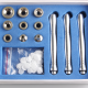 6EN1 MICRODERMOABRASIÓN PUNTA DIAMANTE +GALVÁNICA +ALTA FRECUENCIA +BROCHA EXFOLIANTE ROTATIVA +SPRAY ATOMIZADOR +VACUMM