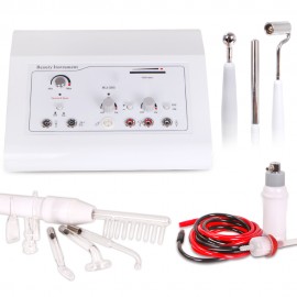 5EN1 MICRODERMOABRASIÓN PUNTA DIAMANTE +GALVÁNICA +ALTA FRECUENCIA +SPRAY ATOMIZADOR +VACUMM