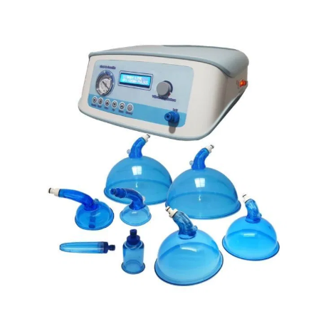 VACUM DIGITAL PARA CUERPO Y GLUTEO (AUMENTO DE GLÚTEO Y DRENAJE LINFATICO) INCLUYE COPAS DELFIN EXTRA GRANDES