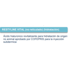 RESTYLINE VITAL (no reticulado) (hidratación)