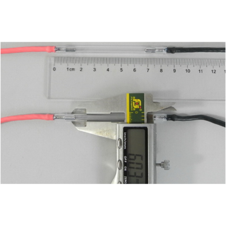 Lámpara de flash de xenón IPL, Nanjing RSD, 6 * 50 * 86, con cables