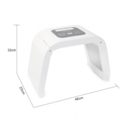 10 color de LED luz de fotones fotodinámica TFD Máscara Piel Facial Máquina rejuvenecimiento