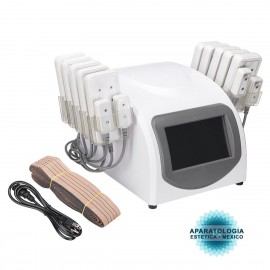 14 almohadillas Lipo Laser La grasa elimina la celulitis Máquina de curvas de contorno corporal de reducción