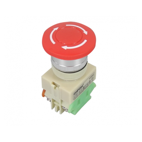 Interruptor de emergencia, Onpow, Y090-11TS, Φ22mm