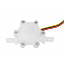 Sensor de flujo de agua, 3 cables, diámetro interior 3 mm