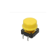 Botón de pieza de mano, amarillo
