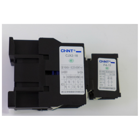 Relé, contactor, CJX2-18 F4-11