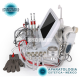 Radiofrecuencia + Microdermoabrasion + Ultrasonido + SkinScrubber + Galvanica + Martillo + Vacumm + Jet Oxigeno