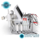 Radiofrecuencia + Microdermoabrasion + Ultrasonido + SkinScrubber + Galvanica + Martillo + Vacumm + Jet Oxigeno