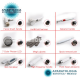 Radiofrecuencia + Microdermoabrasion + Ultrasonido + SkinScrubber + Galvanica + Martillo + Vacumm + Jet Oxigeno
