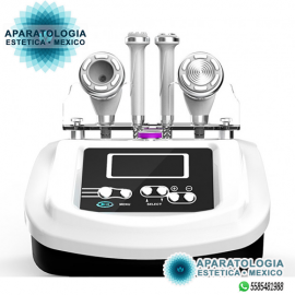 S-SHAPE (Mini-portátil) Cavitación con RF + Vacumm con RF (corporal) + Vacumm con RF (facial) + EMS con Electroporacion