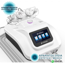 S-SHAPE (de lujo) Cavitación ultrasónica con RF + Vacumm con RF (corporal) + Vacumm con RF (facial) + EMS con Electroporacion