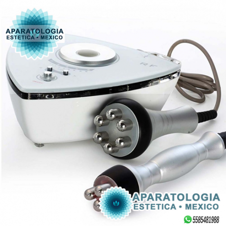 RADIOFRECUENCIA TRIPOLAR (ROSTRO Y OJOS) Y SEXTUPOLAR (CUERPO) 3D PORTATIL CON INFRARROJO (ECONOMICA)