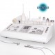 Ultrasonido1mhz y 3mhz+Alta Frecuencia+BIO Galvánica+Vacumm de rostro+Electrocauterio+Cepillo exfoliante+Pulverizador de Rocío