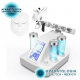 HIDRODERMOABRASION 8EN1 +ULTRASONIDO+ RF +MARTILLO +GALVANICA +PULVERIZADOR +MASCARA DE LEDS +PISTOLA DE MESOTERAPIA BBGLOW