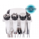 CAVITACIÓN +RADIOFRECUENCIA /SEXTUPOLAR (cuerpo) /TRIPOLAR (rostro) /BIPOLAR(ojos)+ c/LED + VACUMM/RF/LED