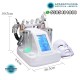 HIDRODERMOABRASION 9EN1 + ULTRASONIDO+ RF +MARTILLO FRIO +GALVANICA +OXYGEN +PISTOLA DE MESOTERAPIA +MASCARA DE LEDS + HIFU VMAX