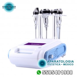 Cavitacion 2.0 (Silenciosa) + Radiofrecuencia 3D (Sextupolar + Bipolar)+ Vacumm/RF (rostro)+ Vacumm/RFcuadrupolo (cuerpo).