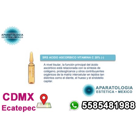SRS ACIDO ASCORBICO VITAMINA C 20% (-)