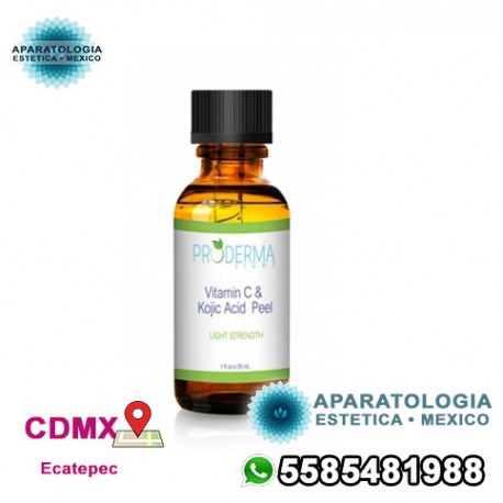 Exfoliante con vitamina C y ácido kójico (30 ml)