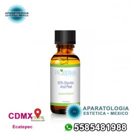 Exfoliación con ácido glicólico al 50% (30 ml)