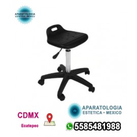 PRO-2611 Taburete negro multiusos Air-Lift con base de estrella