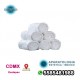 Toallas faciales de microfibra blanca premium