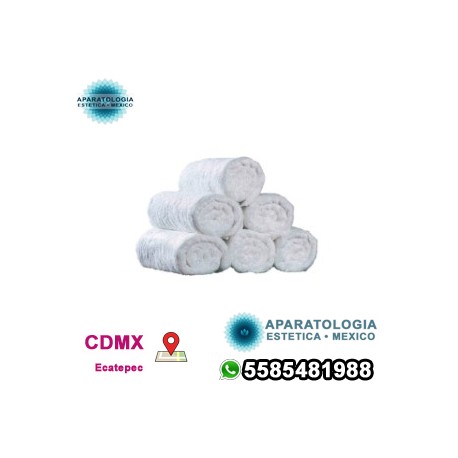 Toallas faciales de microfibra blanca premium