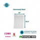 Toallas faciales de microfibra blanca premium