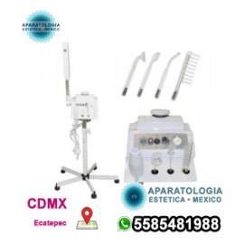 Vaporizador facial 2 en 1 y máquina facial de alta frecuencia