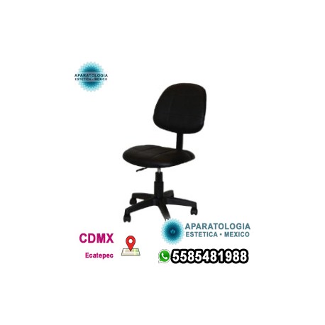 Silla de recepción con respaldo inclinable
