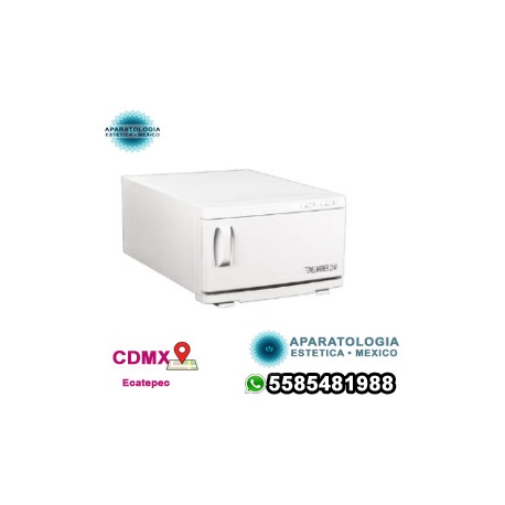 White Compact 2 en 1 Calentador de toallas caliente y esterilizador