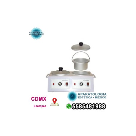 Calentador de cera de recipiente doble