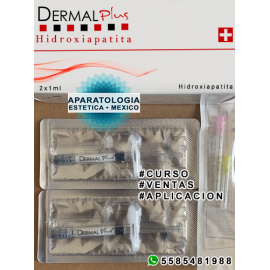 DermalPlus (CaHA) HIDROXIAPATITA DE CALCIO (2 jeringuillas de 1 ml)